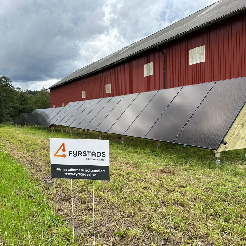 Solceller till Lantbruk i Alingsås